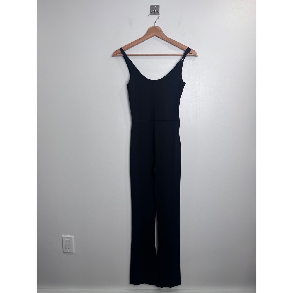 Ripley Rader Women Black Wide Leg Scoop Neck Sleeveless Jumpsuit Size 2 Small